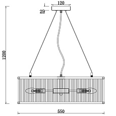 Подвесная люстра Freya Savoy FR5053PL-08N 1