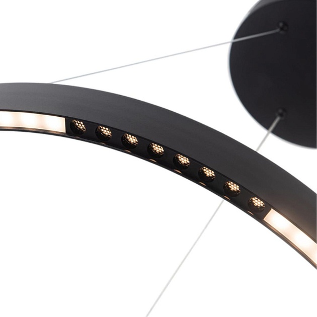 Подвесной светодиодный светильник Arte Lamp Lao A2189LM-1BK Фото № 3