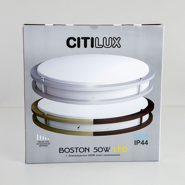 Потолочный светодиодный светильник Citilux Бостон CL709503N Фото № 4