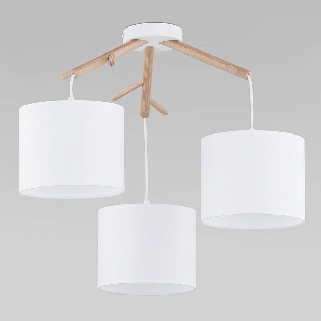 Подвесная люстра TK Lighting 6553 Albero White Фото № 