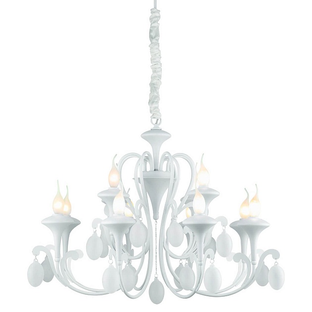 Подвесная люстра Arte Lamp Montmartre A3239LM-12WH изображение Подвесная люстра Arte Lamp Montmartre A3239LM-12WH Фото №