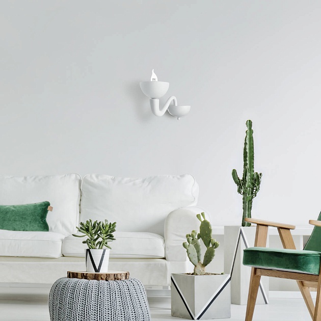 Бра Divinare Bianca 7091/01 AP-1 изображение 7 Бра Divinare Bianca 7091/01 AP-1 Фото № 7