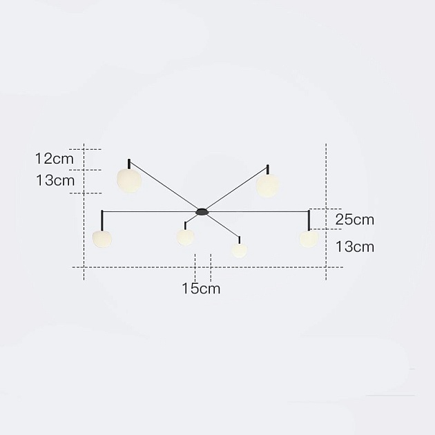 Потолочная люстра Imperium Loft Rangel 213692-26 Фото № 4