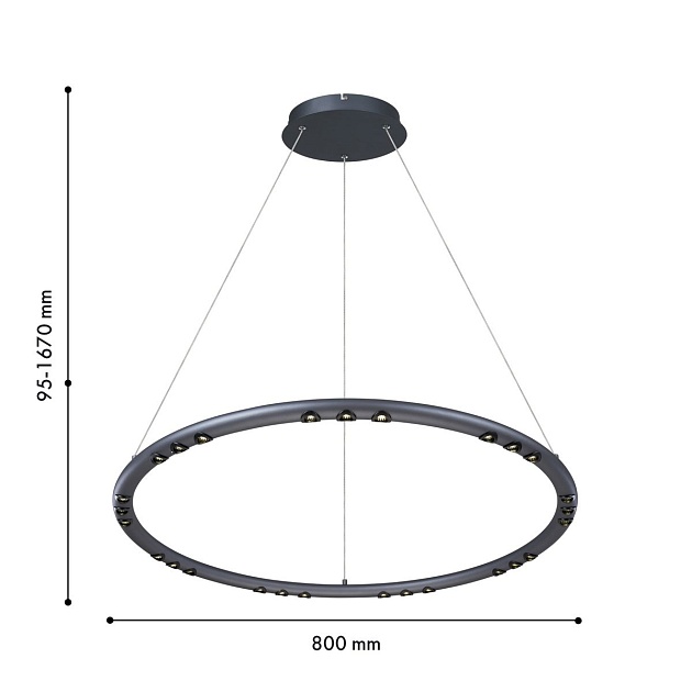 Подвесной светодиодный светильник Favourite Celler 4321-8P изображение 2 Подвесной светодиодный светильник Favourite Celler 4321-8P Фото № 2