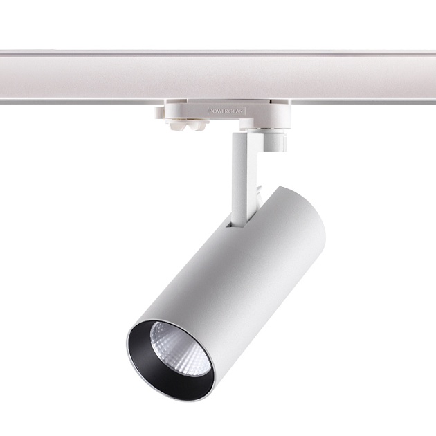 Трековый трехфазный светодиодный светильник Novotech Port Helix 358255 Фото № 