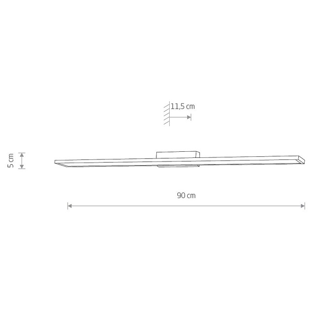 Подсветка для зеркал Nowodvorski Lath Led 8175 изображение 2 Подсветка для зеркал Nowodvorski Lath Led 8175 Фото № 2