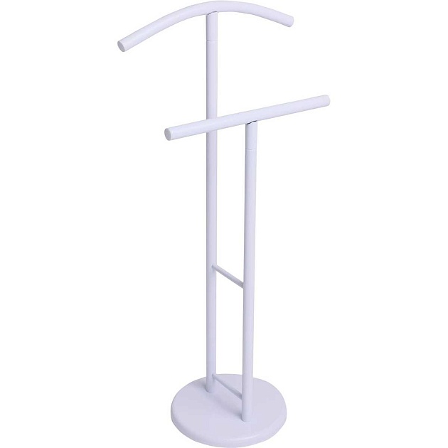 Костюмная вешалка AksHome Milo белый, металл 77621 изображение Костюмная вешалка AksHome Milo белый, металл 77621 Фото №