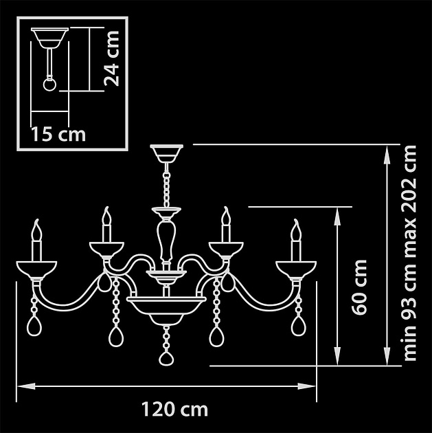 Подвесная люстра Osgona Artifici 719188 изображение 2 Подвесная люстра Osgona Artifici 719188 Фото № 2