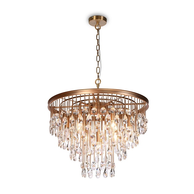 Подвесная люстра Maytoni Linn MOD091PL-07G изображение 3 Подвесная люстра Maytoni Linn MOD091PL-07G Фото № 3