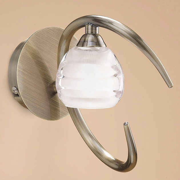 Бра Mantra Loop Antique Brass 1826 Фото № 2