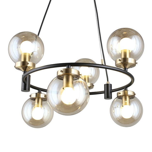 Подвесная люстра Omnilux Sorrento OML-94003-06 изображение Подвесная люстра Omnilux Sorrento OML-94003-06 Фото №