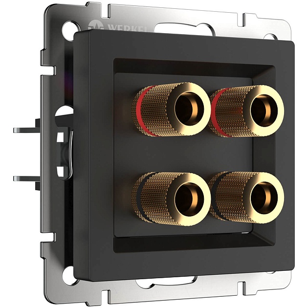 Акустическая розетка Werkel черный матовый W1185008 4690389157059 Фото № 