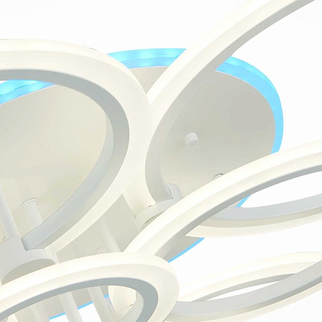 Потолочная светодиодная люстра Evoluce Cerina SLE500552-08RGB изображение 3 Потолочная светодиодная люстра Evoluce Cerina SLE500552-08RGB Фото № 3