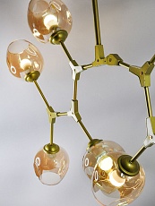 Подвесная люстра Elvan LU-113/8-Е27-Gl 1