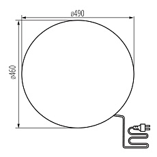 Садовый светильник Kanlux STONO 490 N 36592 1