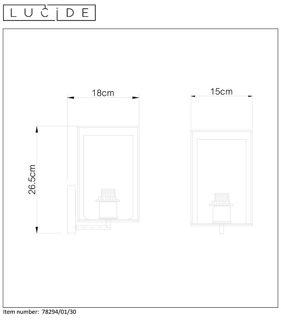 Бра Lucide Dounia 78294/01/30 Фото № 4