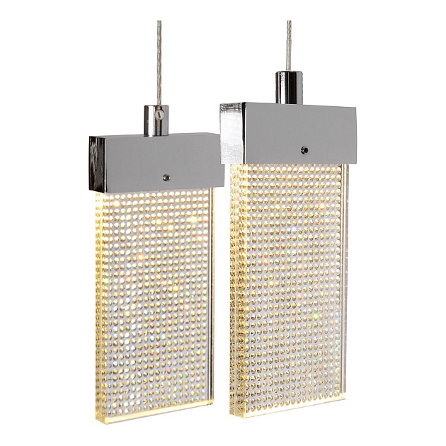 Подвесная светодиодная люстра iLedex Pixel C4430-8R CR Фото № 2