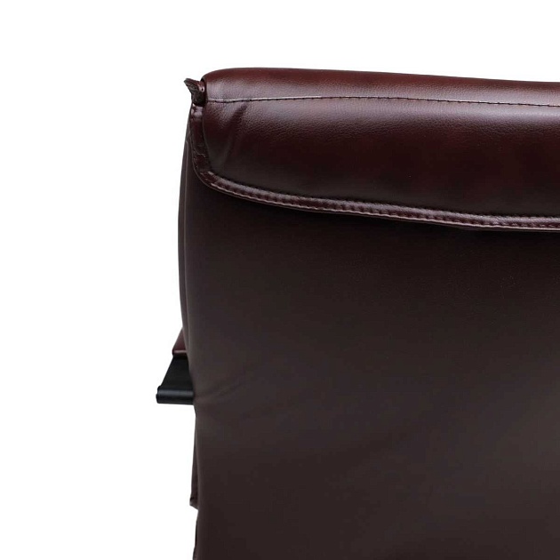 Офисный стул AksHome Augusto коричневый + черный 87589 Фото № 6