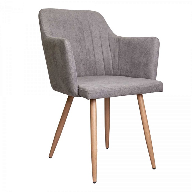 Кресло AksHome Brit светло-серый, ткань 63397 изображение Кресло AksHome Brit светло-серый, ткань 63397 Фото №