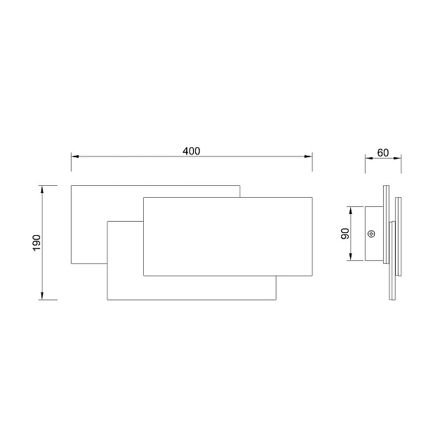 Настенный светодиодный светильник Mantra Tahiti 8089 Фото № 2