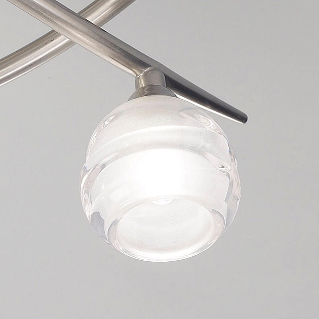 Потолочная люстра Mantra Loop Satin Nickel 1814 Фото № 4