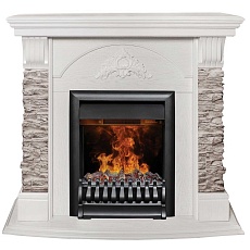 Электрокамин Realflame Athena GR WT с очагом 3D Oregan 343132
