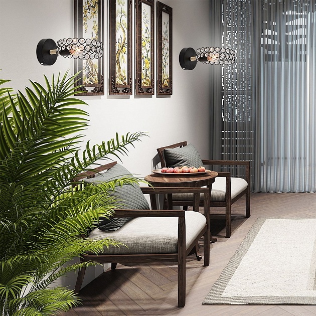 Бра Escada Banjo 679/1A Black изображение 5 Бра Escada Banjo 679/1A Black Фото № 5