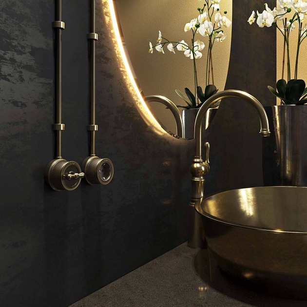 Переключатель-выключатель одноклавишный Werkel бронзовый Ретро W5712012 4690389166617 Фото № 7