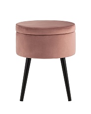 Пуф Stool Group Клайс велюр пыльно-розовый vd-clays-b15 5
