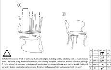 Кухонный стул Woodville Erica 11393 1