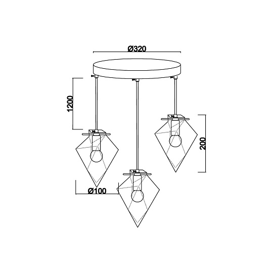 Подвесная люстра Vele Luce Cassiopea VL1154P03 Фото № 5