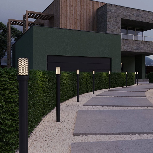 Уличный настенный светильник Novotech Street Matrix 370972 Фото № 4