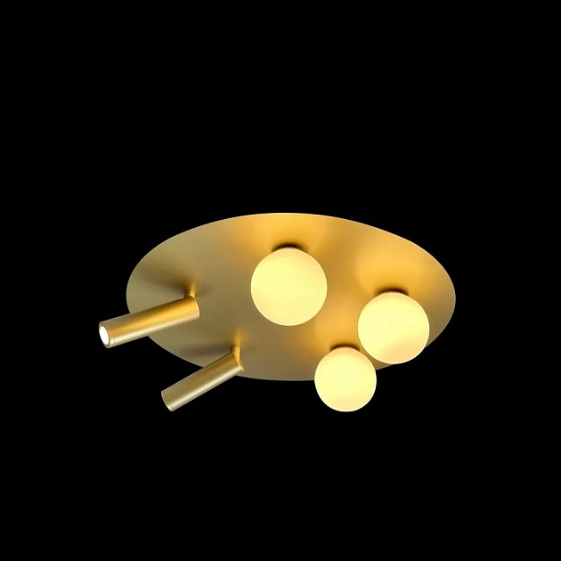 Потолочная светодиодная люстра iLedex Telescope D4774-40 SGD Фото № 