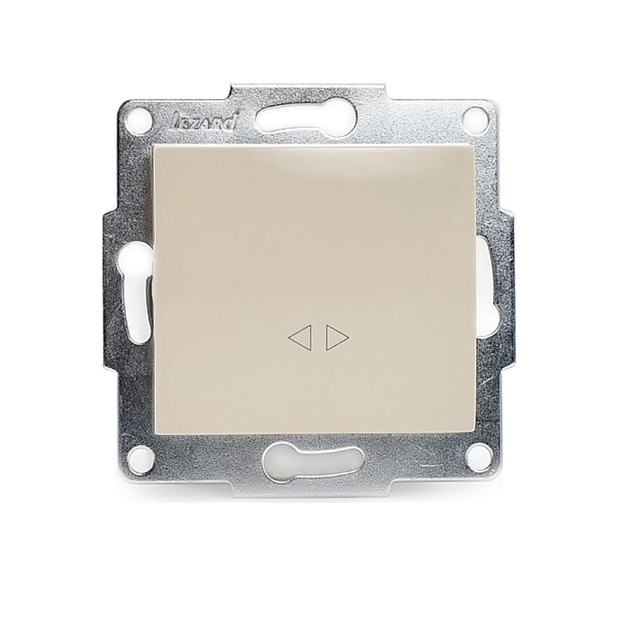 Выключатель промежуточный Lezard Karina кремовый 707-0388-107 изображение Выключатель промежуточный Lezard Karina кремовый 707-0388-107 Фото №