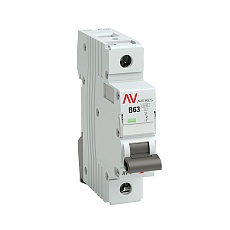 Выключатель автоматический AV-6 1P 63A (B) 6kA EKF AVERES mcb6-1-63B-av