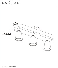 Спот Lucide Turnon 09928/15/30 3