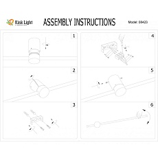 Настенный светодиодный светильник Kink Light Локи 08423-80,19(3000K) 1