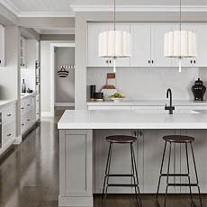 Подвесная люстра Loft IT Mellow 10306P Grey linen 1