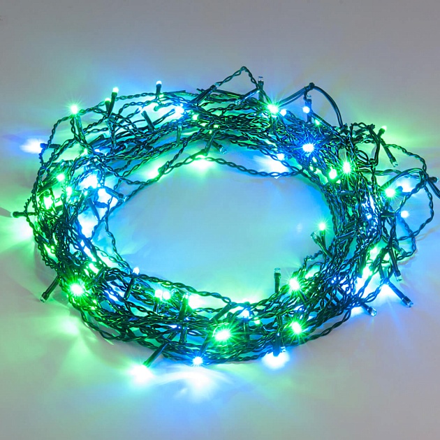 Светодиодная гирлянда Eurosvet занавес 230V 200-003 мульти Фото № 9