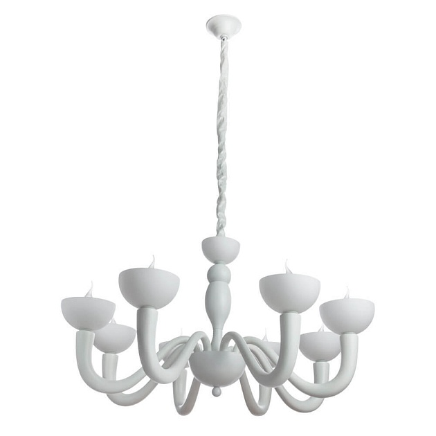 Подвесная люстра Divinare Bianca 7091/01 LM-8 изображение Подвесная люстра Divinare Bianca 7091/01 LM-8 Фото №