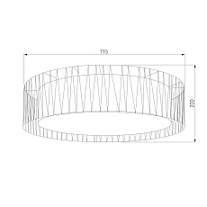 Потолочный светильник TK Lighting 1658 Harmony Black 2