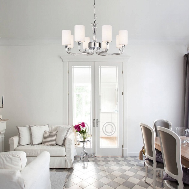 Подвесная люстра Eurosvet Catania 60120/8 хром Smart Фото № 2