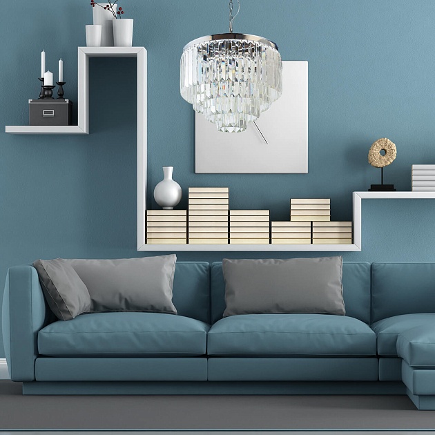 Подвесная люстра Divinare Nova 3001/02 LM-9 Фото № 5