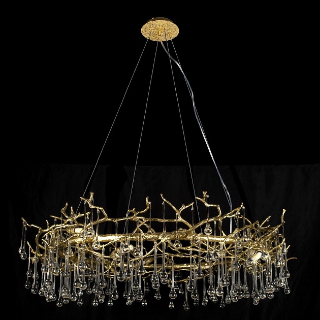 Подвесная люстра Loft IT Bijout 10068/1000 GD Фото № 