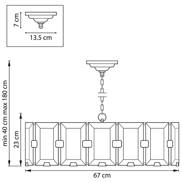 Подвесная люстра Lightstar Novara 713287 Фото № 2