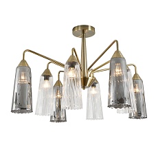 Потолочная люстра Indigo Campana 13028/8R Brass V000510 3