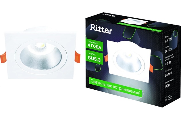 Встраиваемый светильник Ritter Artin 51423 7 изображение 2 Встраиваемый светильник Ritter Artin 51423 7 Фото № 2