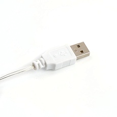Светодиодная гирлянда Feron Роса USB дневной белый CL575 48184 2