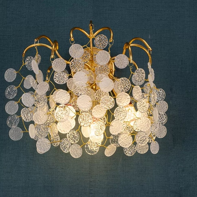 Бра iLamp Savage W7004-3 GD изображение 3 Бра iLamp Savage W7004-3 GD Фото № 3