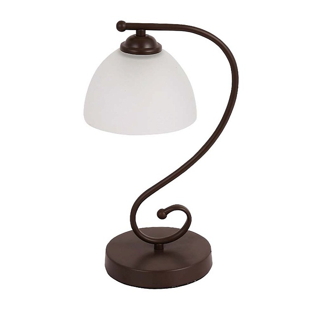 Настольная лампа ЭкономСвет 15017/1T CF WT изображение Настольная лампа ЭкономСвет 15017/1T CF WT Фото №